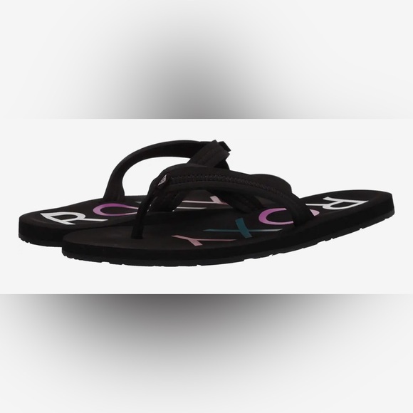 NWT! ROXY AWESOME FLIP FLOPS/ SANDALS! SIZE 9! 5 ⭐️ REVIEWS ON ALL SITES! - Picture 4 of 5